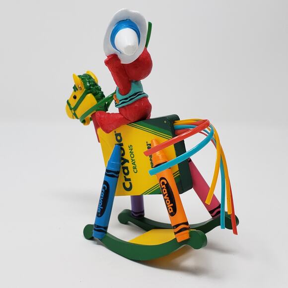1997 Hallmark Bright Rocking Colors Crayola Crayon #9 Keepsake Holiday Ornament - Picture 7 of 8